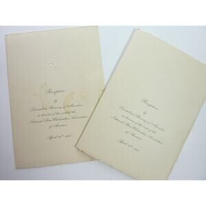 Vintage Menu 1961 Lowenbrau Brewery of München National Beer Wholesalers' Assoc.